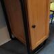 Bureau bois massif vintage style Hitier