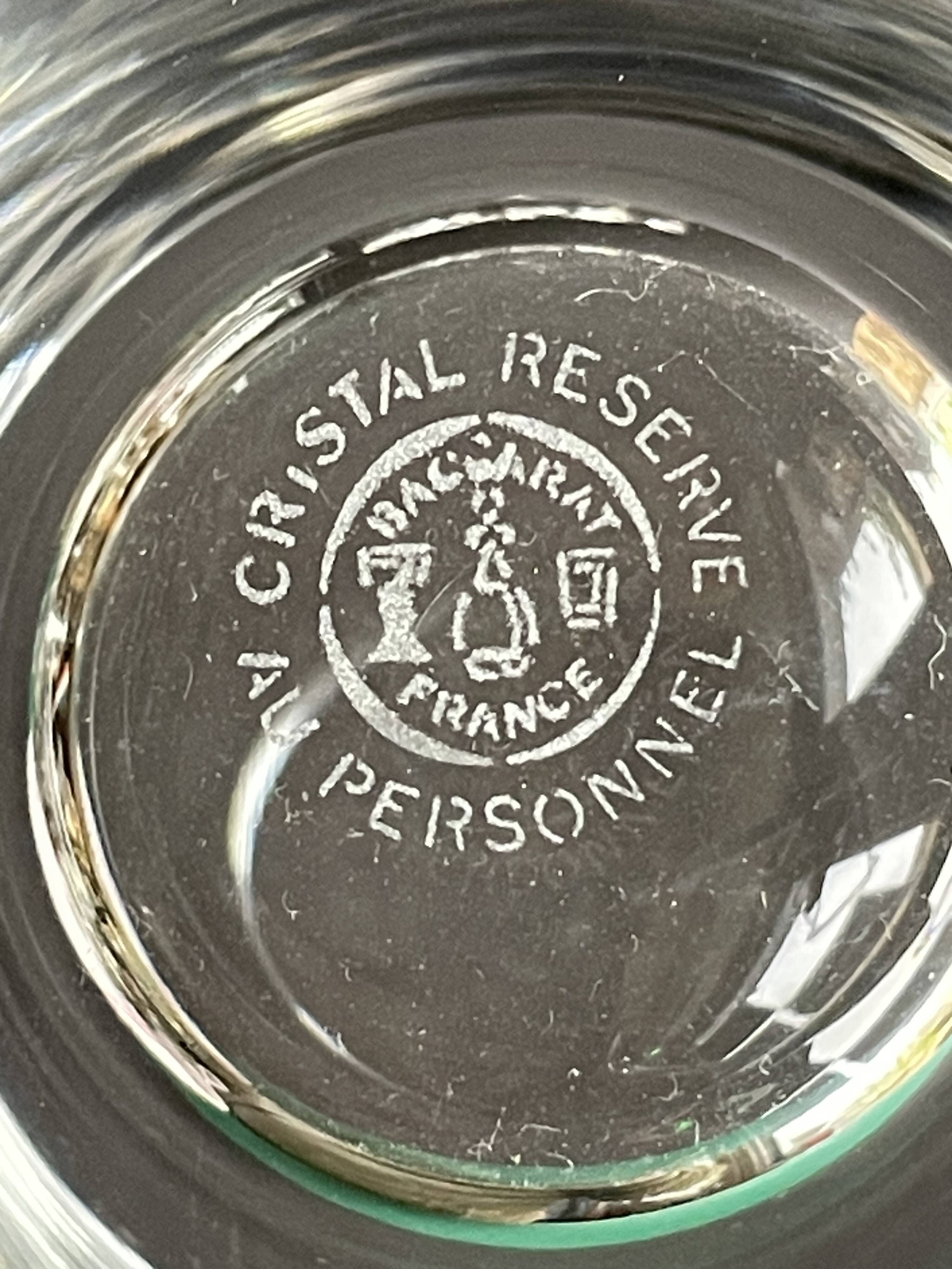 6 Baccarat Perfection Mugs