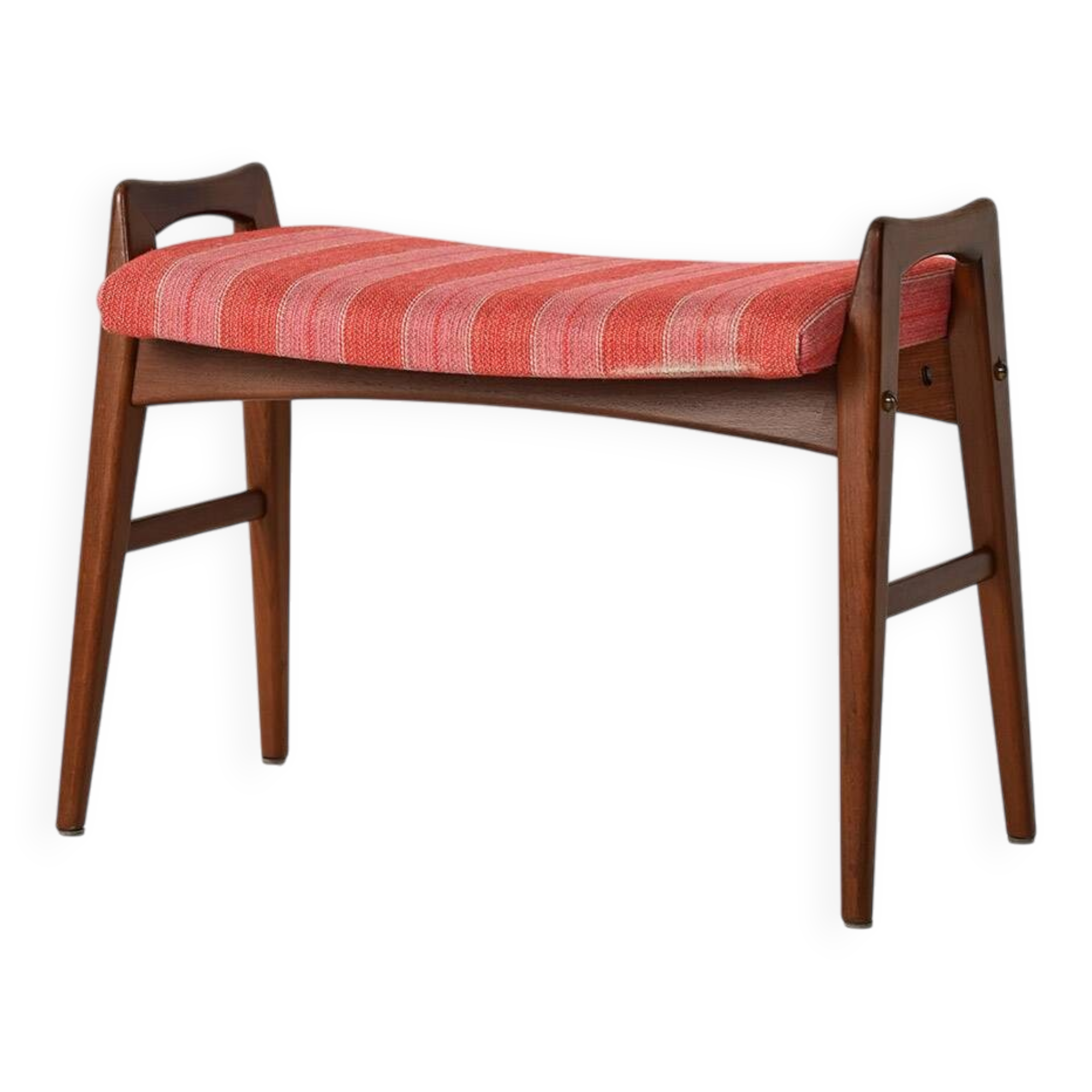 Scandinavian Teak Stool by Svante Skogh