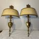 Large pair of wall sconces from the 20th century