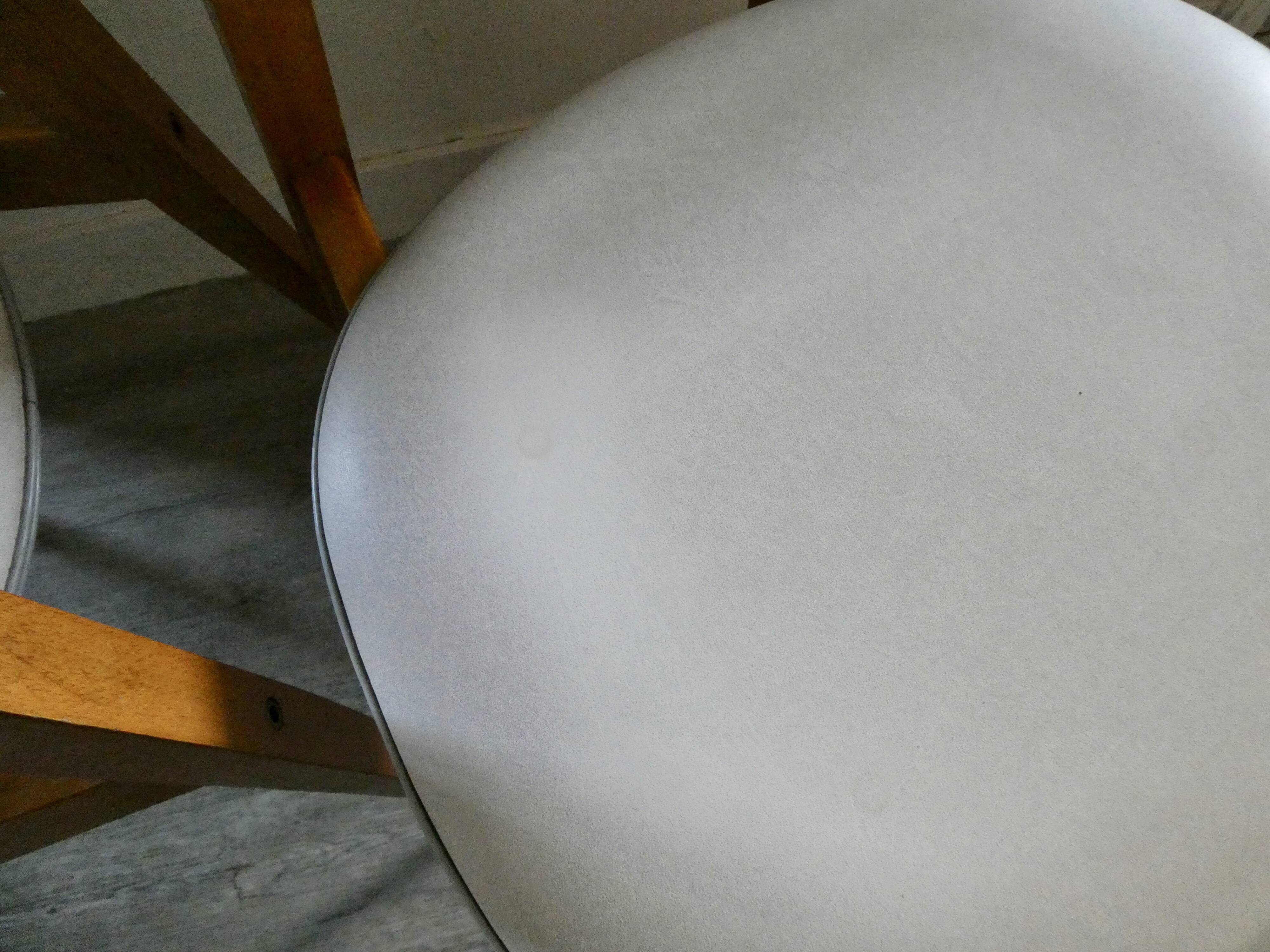 Pair of wooden chairs and skai scandinavian style