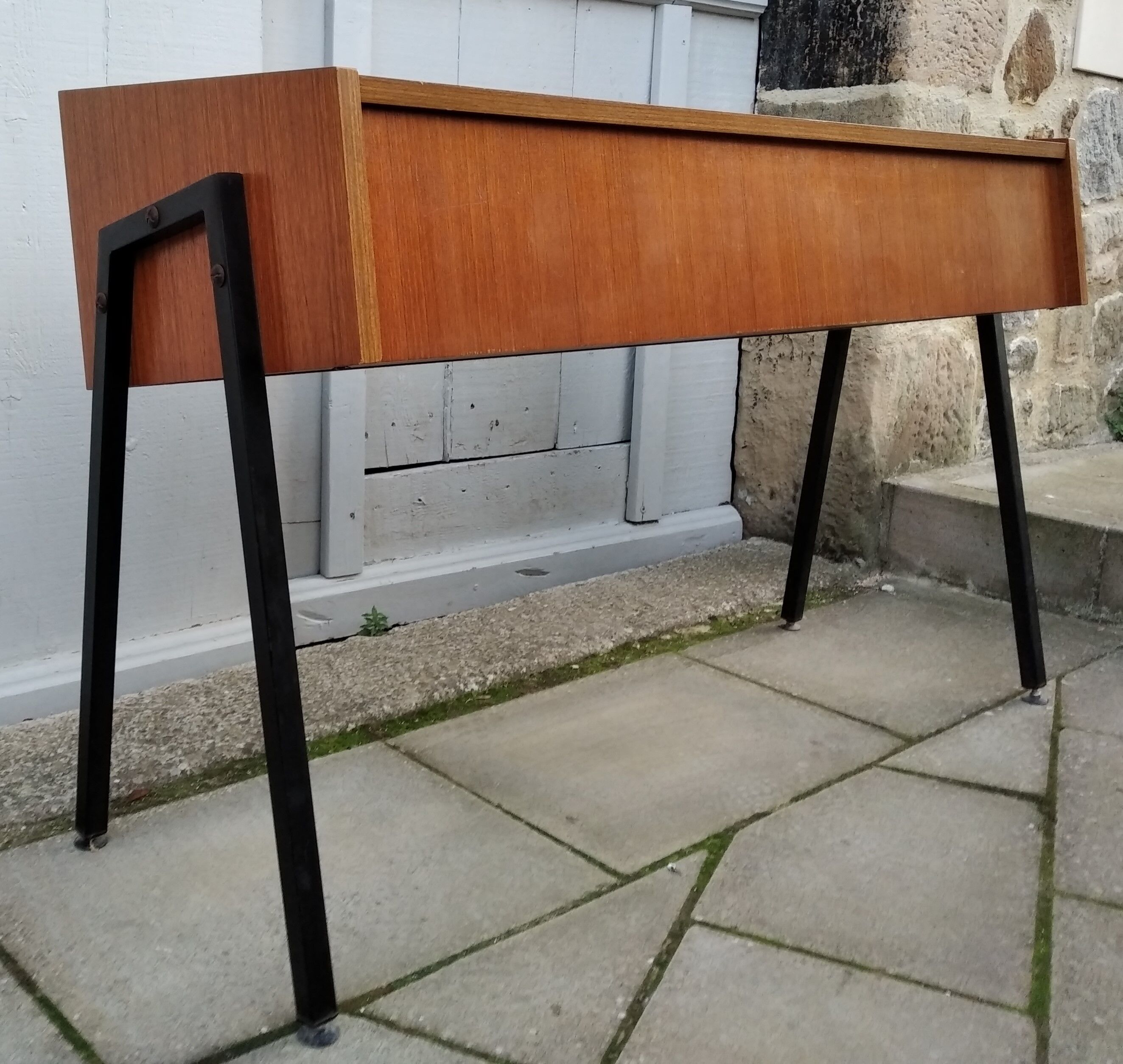 Scandinavian vintage console 1950