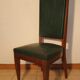 Set of 6 Art deco chairs in mahogany