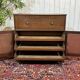 Commode secrétaire anglaise 19ème en acajou
