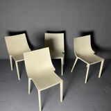 4 garden chairs Driade BO by Philippe Starck