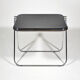 Bureau pliant Platone noir par Giancarlo Piretti pour Anonima Castelli, 1970