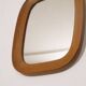 Miroir scandinave en bois 1960