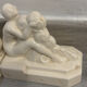 Pair of Quimper earthenware bookends