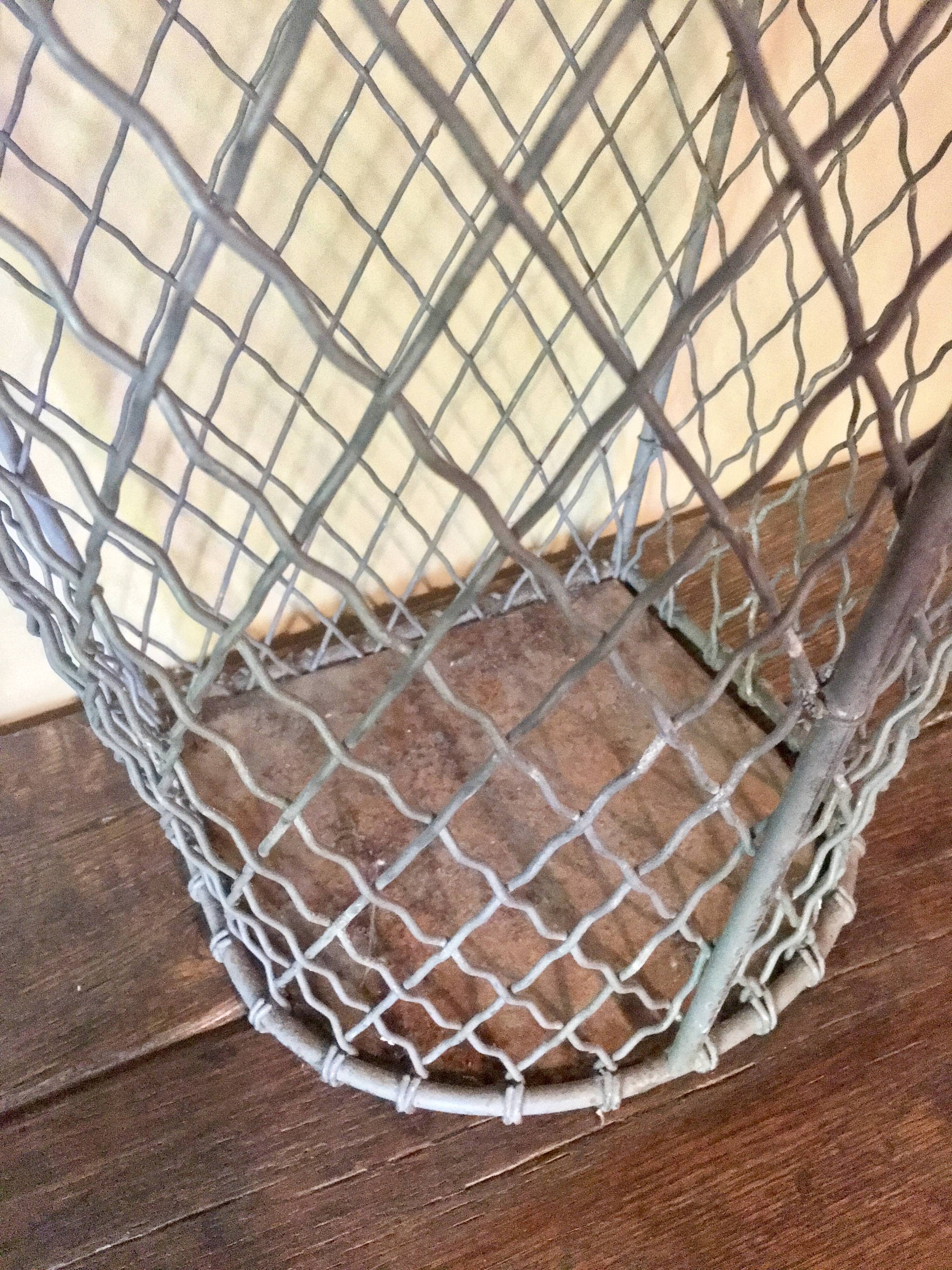 Former public garden garbage can circa 1950