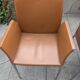 Paire de fauteuils Lia par Roberto Barbieri pour Zanotta — Cuir cognac
