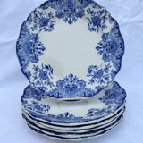 Set of six Dordrecht BFK dinner plates