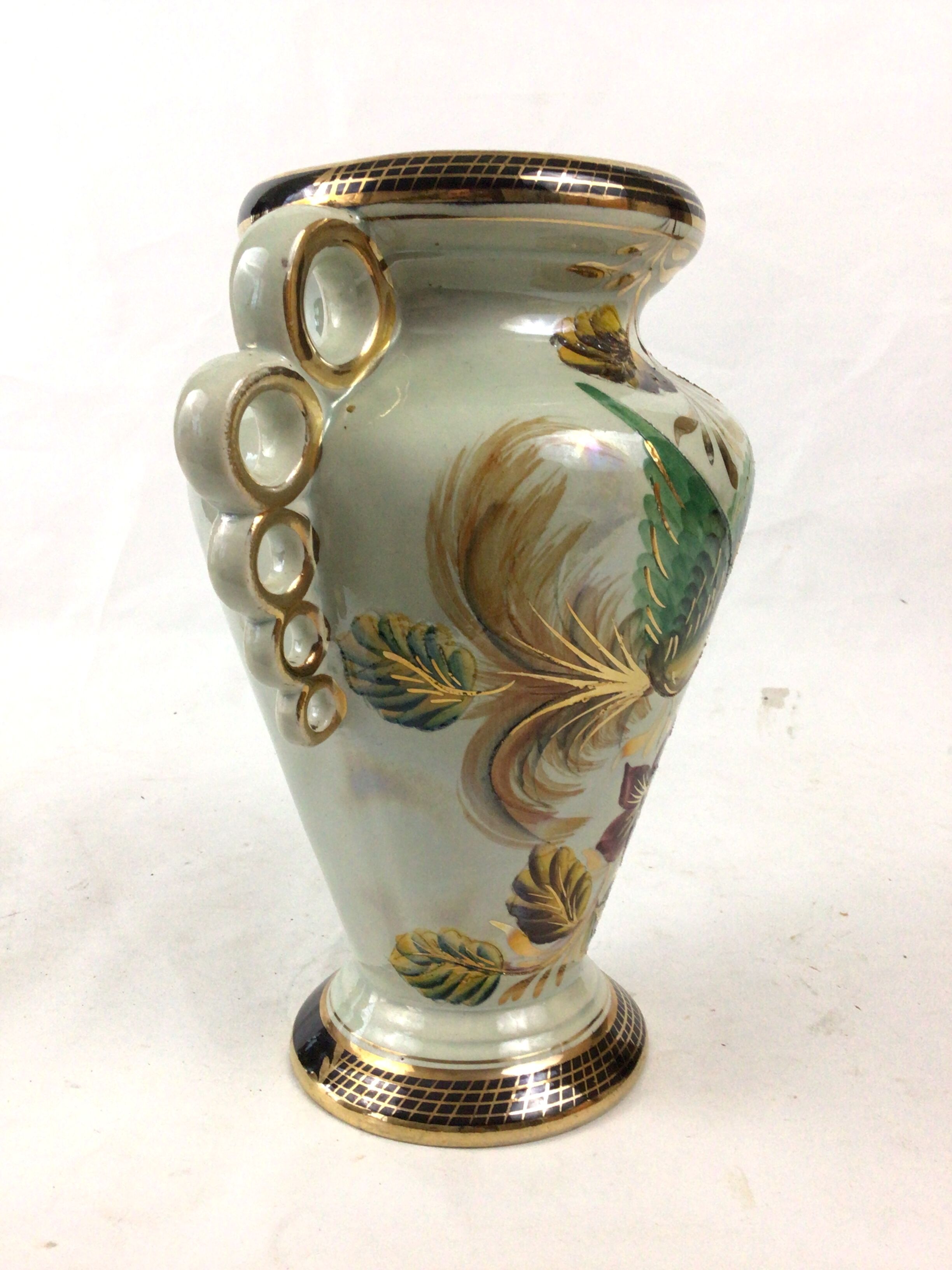 Vase signed Béquet Belgium