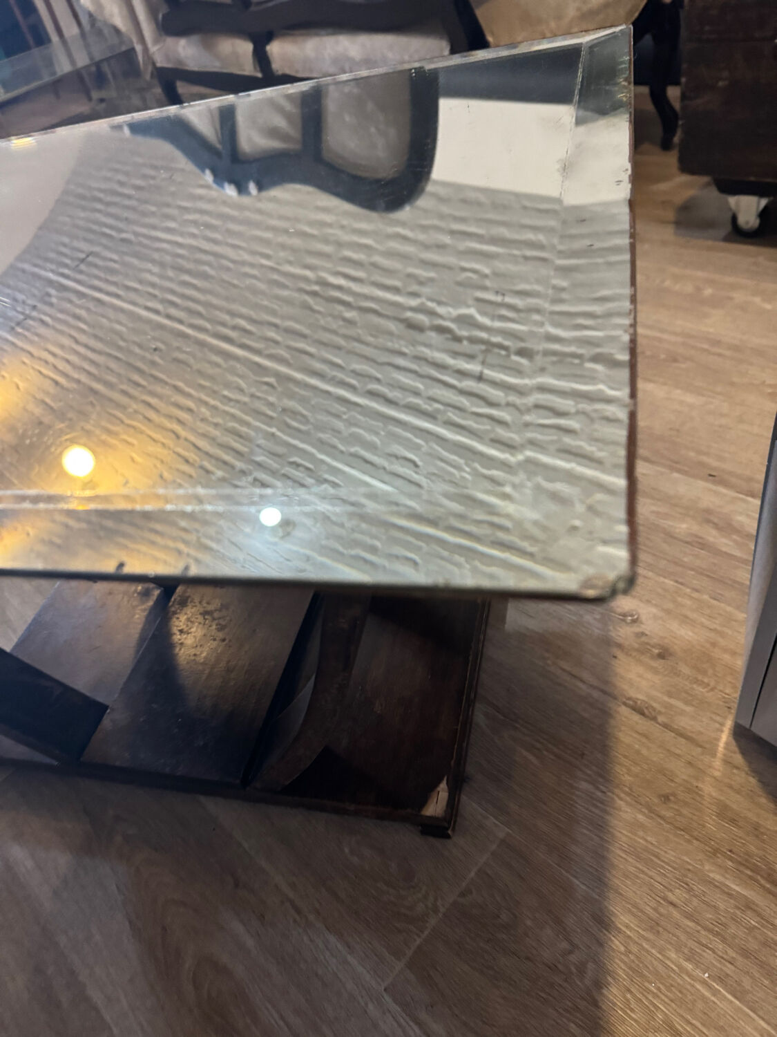 Mirror coffee table
