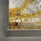 Murano Glass Flush Mount Wall Light, Mazzega, Toni Zuccheri Style, Italy