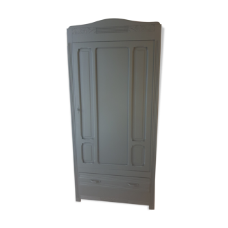 Black art deco Parisian wardrobe