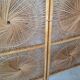 Vintage rattan screen