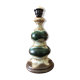 Green Lava ceramic lamp foot circa 1960