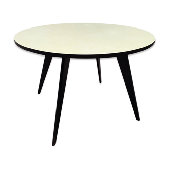 Round feet compass year 50 formica table