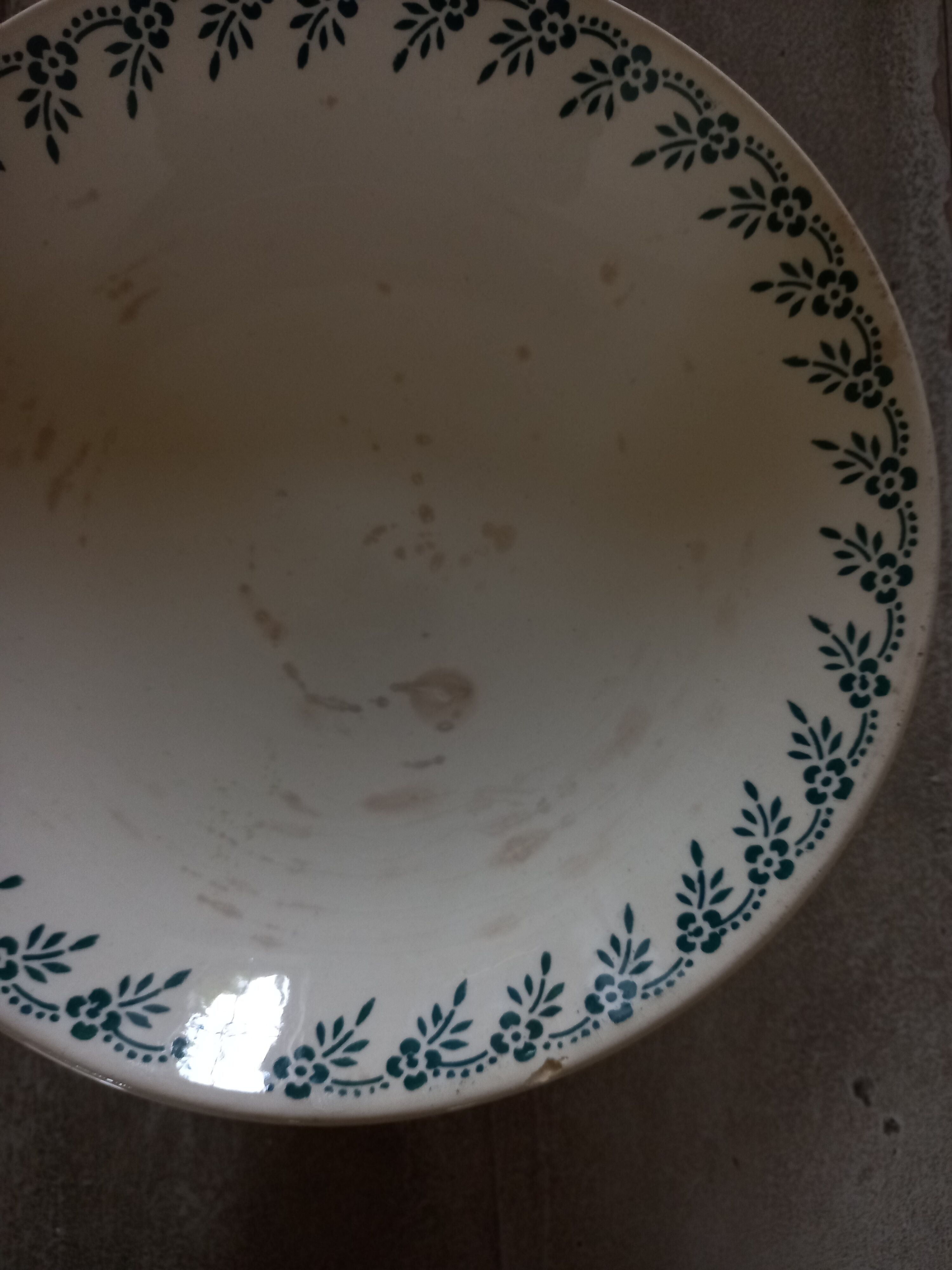 Compotier Terre de Fer "1212" H. Boulenger Choisy-le-Roi