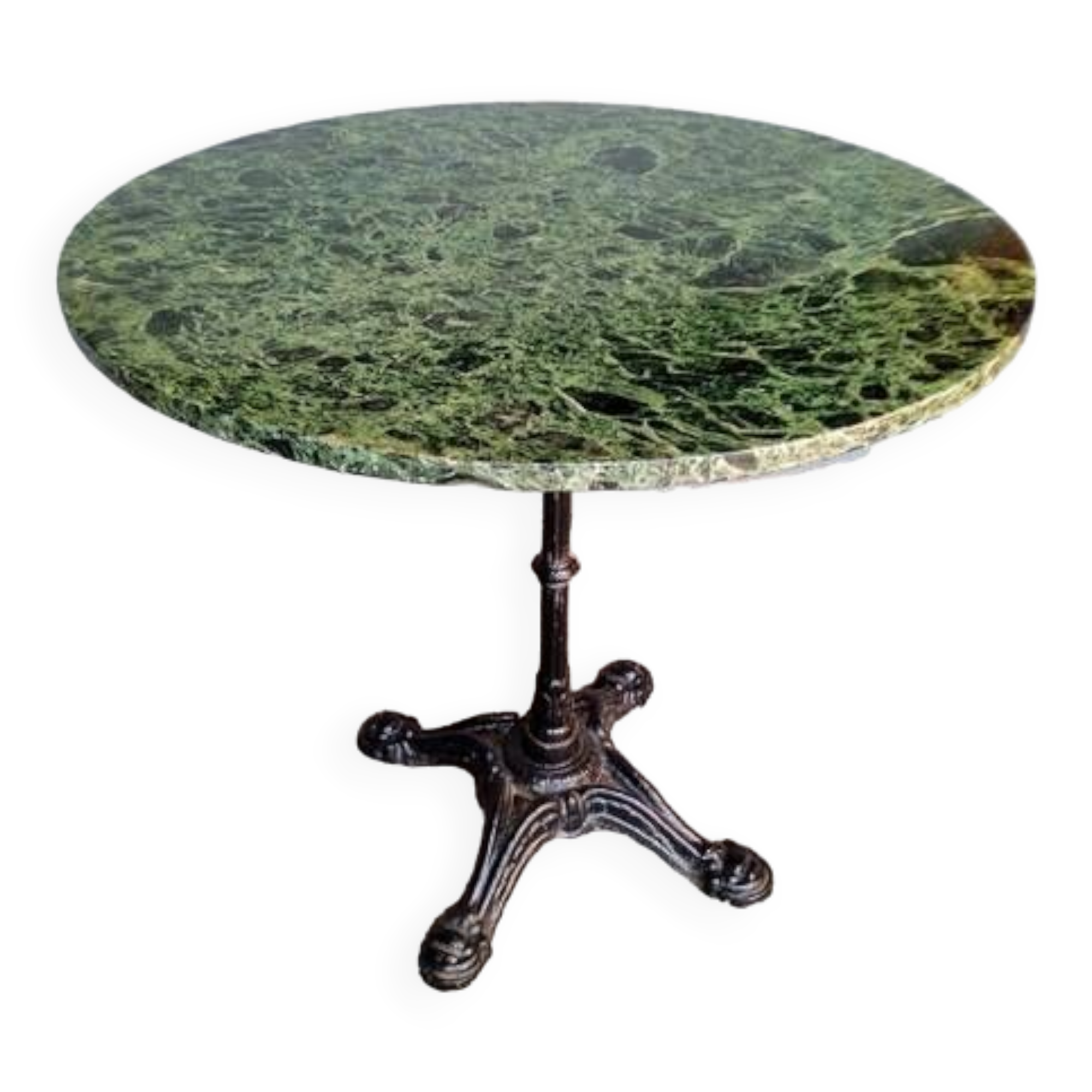 80cm marble bistro table / pedestal table