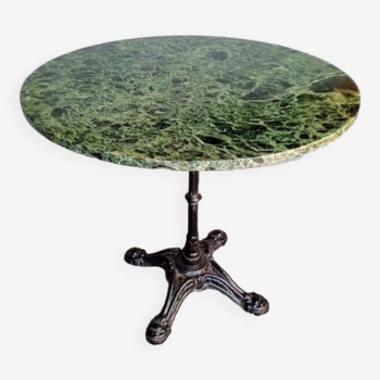 Table bistrot marbre 80cm / gueridon