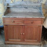 Bathroom furniture with marble