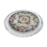 Vintage Chinese carpet round diam 180cm