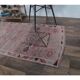 Vintage natural Turkish hand-knotted runner 86x350