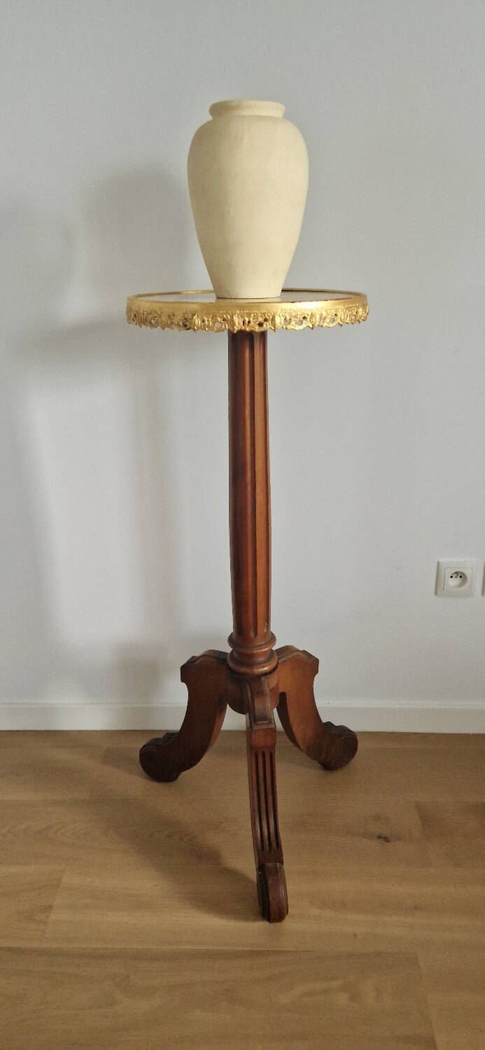 Louis xvi style high pedestal table