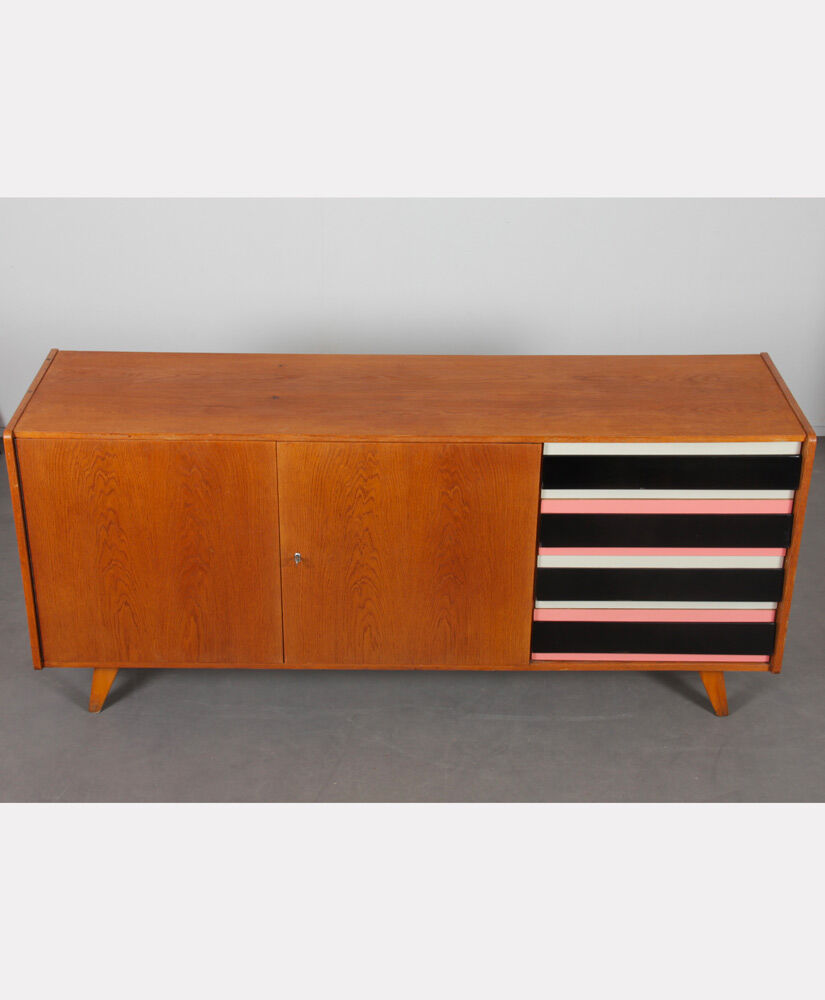 Oak enfilade by Jiri Jiroutek, model U-460, 1960