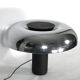 Lumenform, Italian Vintage Mushroom chrome table lamp from 70s