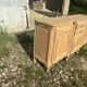 Buffet enfilade bois naturel