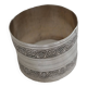 Antique napkin ring in solid silver.