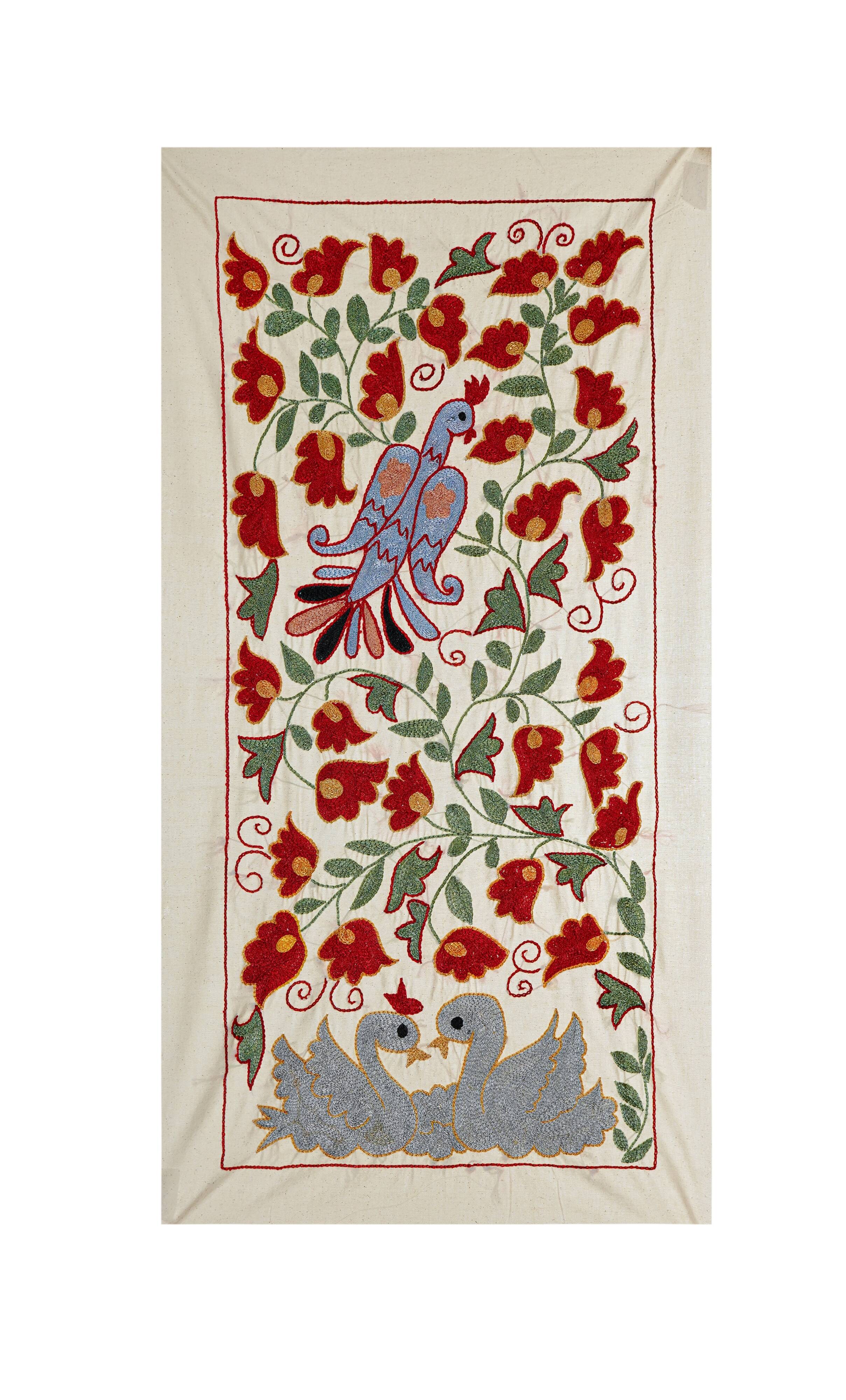 Vintage Turkish rug hand-knotted 50x92 cm