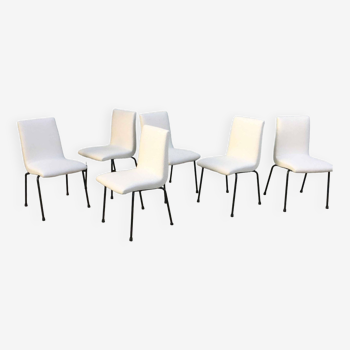 Suite de 6 chaises par Pierre Guariche