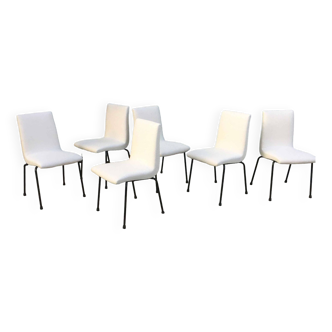 Suite of 6 chairs by Pierre Guariche
