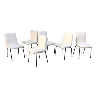 Suite de 6 chaises par Pierre Guariche