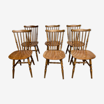 Set of 6 Baumann chairs