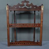 Mahogany Wall Shelf, Louis-Philippe Period – Mid-19th Century
