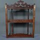 Mahogany Wall Shelf, Louis-Philippe Period – Mid-19th Century
