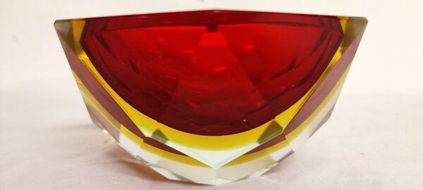 Bol en verre de Murano Italie années 1980