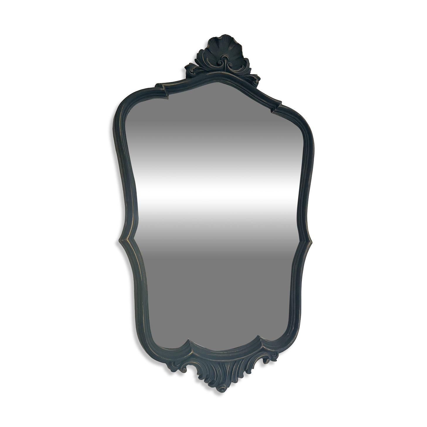 Antique mirror in Louis XV rococo style