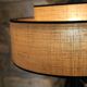 lampadaire tripode en jute