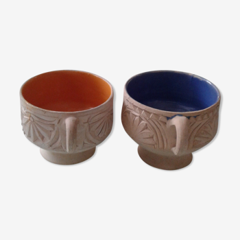 Terracotta cups