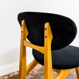 Mid-century chairs, GFM 22 by J. Kędziorek, Poland, 1960s, set of 3