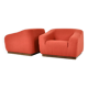 Paire de fauteuils italiens, 1970s