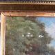 Huile sur toile "Le Pont de Blamont sur l'Ourcq" par Laby. XX.