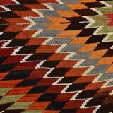 5x10 Madalion Design Turkish Kilim Rug,
