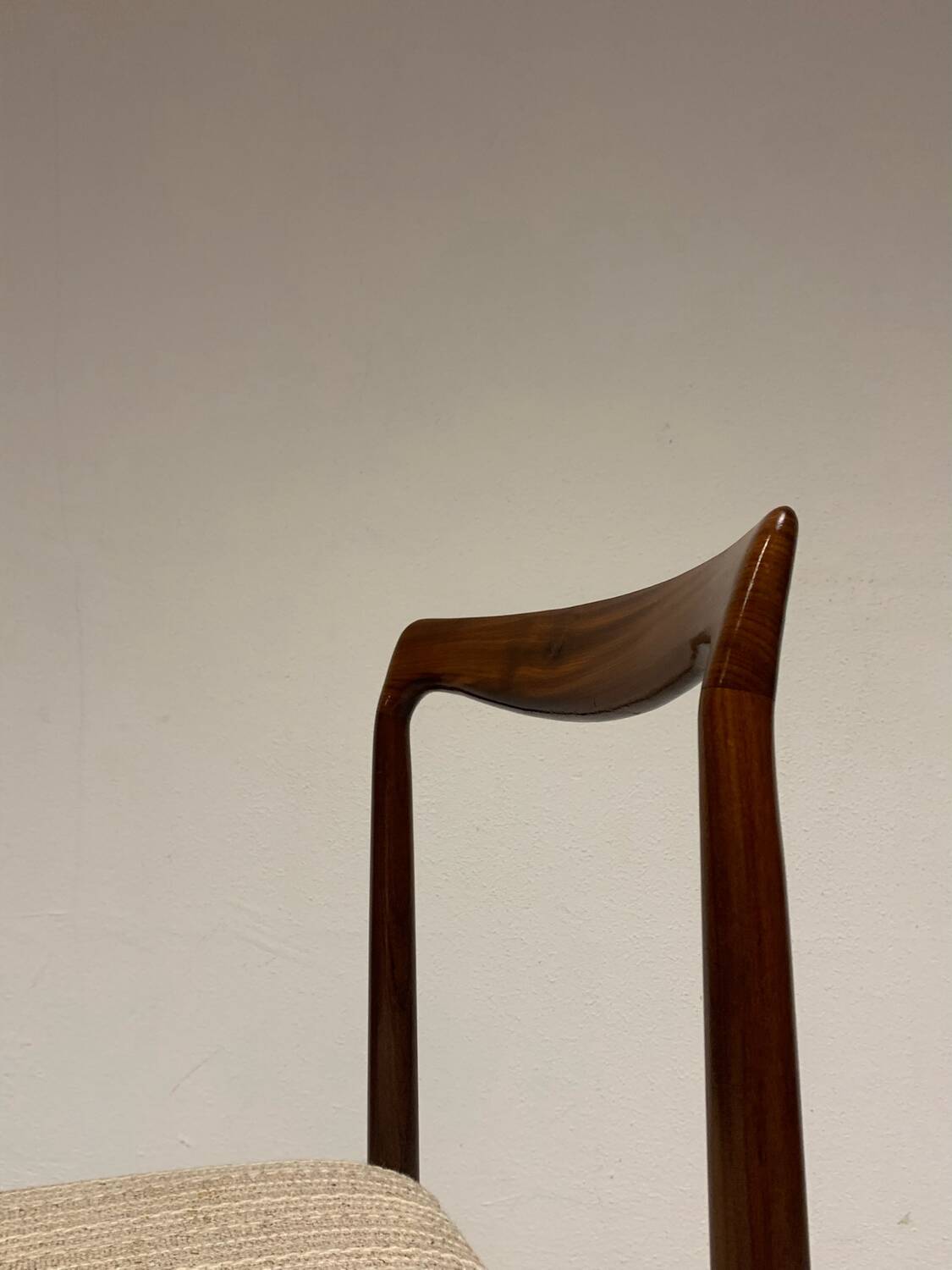 6x Palisander Dining Chairs by Lübke