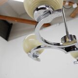 Mid-Century Chandelier by Napako, 1950s, Restored